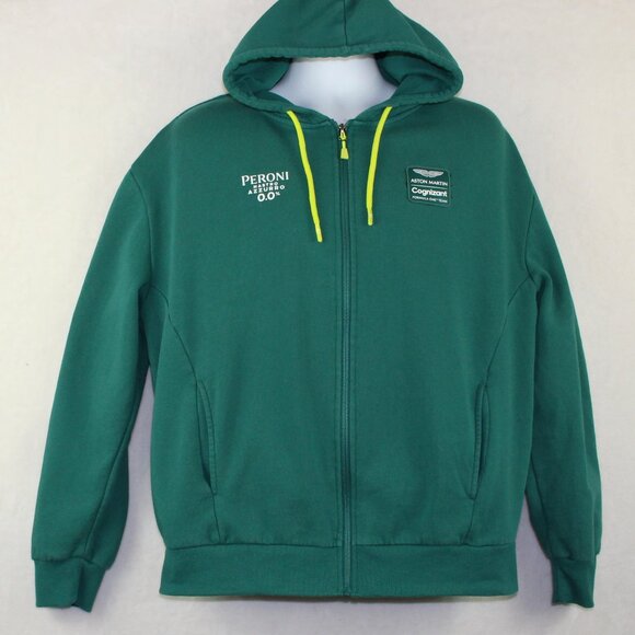 Aston Martin F1 Formula One Zip Hoodie (XL) - Picture 1 of 8